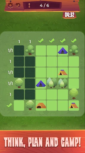 I-download ang Real Tents & Trees – Logic Puzzle Game Para sa Android - Screenshot 4