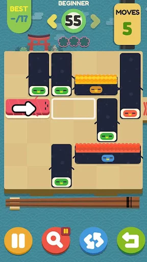I-download ang Push Sushi – Slide Puzzle – Masayang Puzzle Game - Screenshot 12