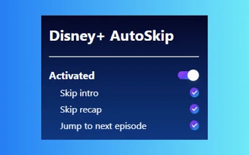 I-download ang Disney+ AutoSkip – Awtomatikong Skip Intro at Recap - Screenshot 2