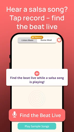 I-download ang Dancetime – Salsa Beat Finder | Hanapin ang Ritmo - Screenshot 6