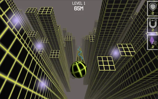 I-download ang Slope 2 Unblocked – Mabilis na 3D Ball Game - Screenshot 2