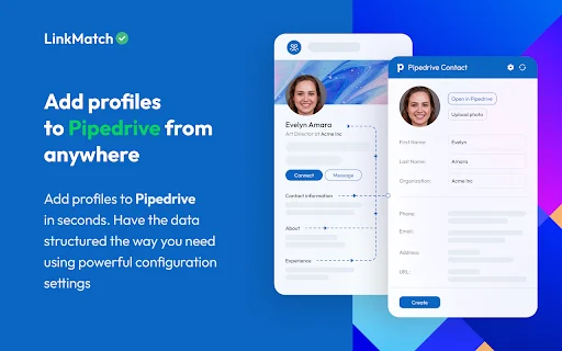 LinkMatch para sa Pipedrive – Awtomatikong Lead Generation Tool - Screenshot 1