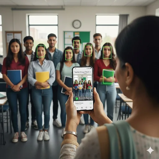 I-download ang Mobile Face Attendance App – Face Recognition App - Screenshot 5