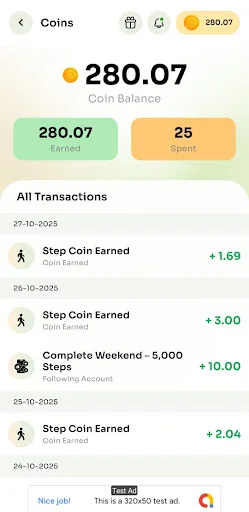 I-download ang Walk Wallet – Maglakad at Kumita ng Rewards Ngayon - Screenshot 5