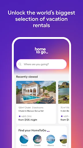 I-download ang HomeToGo: Maghanap ng Vacation Rentals sa Pilipinas - Screenshot 1