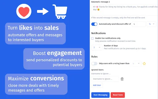 I-download ang Dotb para sa Vinted – I-automate ang Sales Ngayon - Screenshot 2