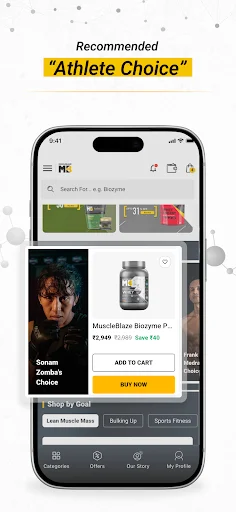 I-download ang MuscleBlaze App – Whey Protein at Vitamins Para sa Fitness - Screenshot 5
