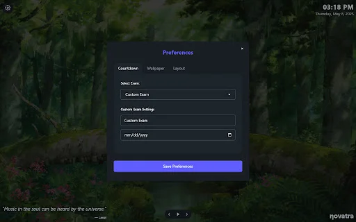 Exam Countdown – I-download ang Pinakamahusay na Exam Tracker Extension - Screenshot 3