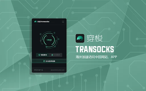 Transocks: Pinakamabilis na VPN para sa Pag-access ng China Content - Screenshot 1