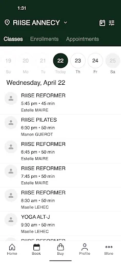 I-download ang Monday Sports Club App – Fitness Booking App - Screenshot 2