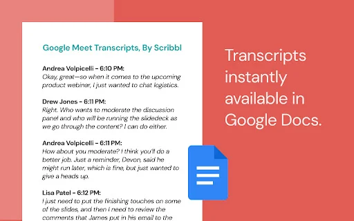 I-download ang Scribbl – Pinakamahusay na AI Meeting Note Taker - Screenshot 3