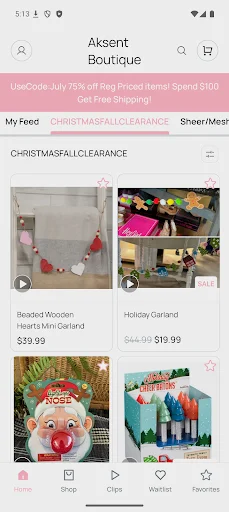 I-download ang Aksent Boutique App – Pinakamahusay na Online Shopping - Screenshot 1