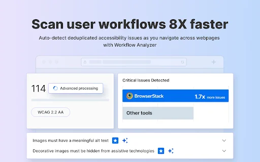 BrowserStack Accessibility Toolkit: Awtomatikong Web Testing - Screenshot 2