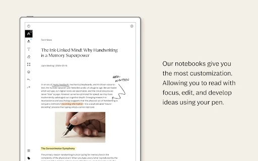I-download ang Read on reMarkable – Ipadala ang Artikulo sa Tablet - Screenshot 3