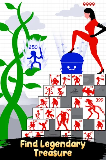 I-download ang Stick Hero: Tower Defense – Estratehiyang Aksyon - Screenshot 10