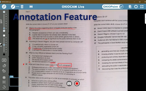 I-download ang OKIOCAM Live – Pinakamahusay na Presentation Tool - Screenshot 5