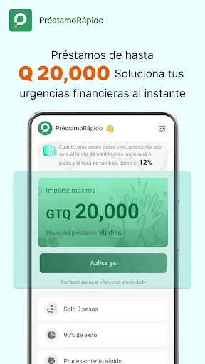 I-download ang PréstamoRápido-Crédito Ya – Mabilis na Online Loan - Screenshot 1