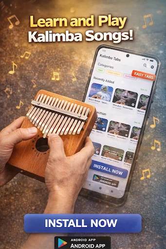 I-download ang Kalimba Tabs – Matuto ng Kalimba Chords at Notes - Screenshot 1