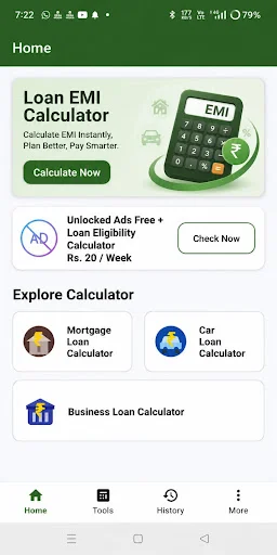 I-download ang EMI Calculator App – Mabilis at Tumpak na Finance Tool - Screenshot 1