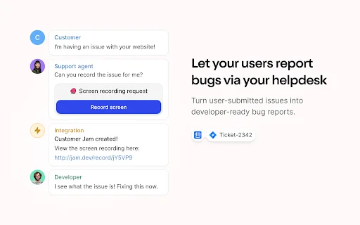 I-download ang Jam: Mabilis na Bug Reporting para sa Developers - Screenshot 5