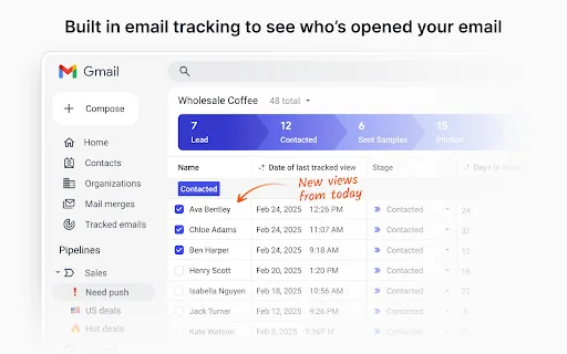 Streak Mail Merge para sa Gmail – Magpadala ng Mass Emails nang Libre - Screenshot 4