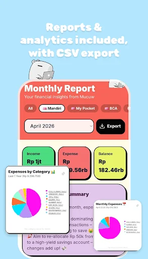 I-download ang Mucuans: Pinakamahusay na Gen Z Money Manager App - Screenshot 6