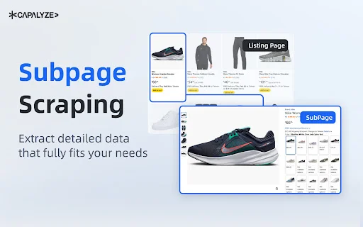 Capalyze: AI Web Scraper – Kunin ang Data sa Excel nang Mabilis - Screenshot 2