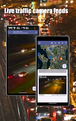 I-download ang Trafikmon Seattle – Real-time Traffic Monitoring App - Screenshot 2