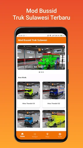 Download Mod Bussid Truk Sulawesi Terbaru – Full Variasi & Biled - Screenshot 1