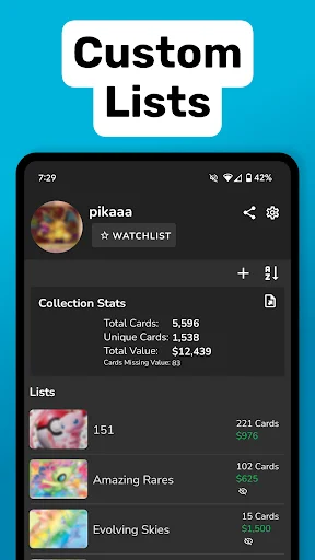 DittoDex: Pinakamahusay na Pokémon TCG Tracker at Scanner App - Screenshot 6