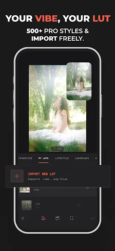 I-download ang Modipix: Retro Film at 3D LUTs – Pro Photo Editor - Screenshot 1
