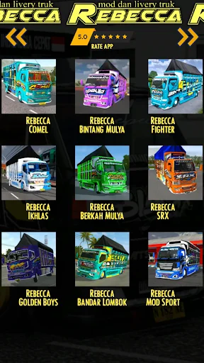 I-download ang Mod and Livery Truck Rebecca para sa BUSSID v3.7 - Screenshot 2