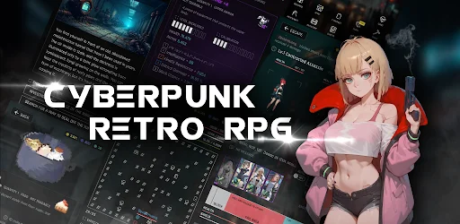 I-download ang Arclight City: Cyberpunk RPG – Pinakamahusay na Text-Based MMORPG - Screenshot 1
