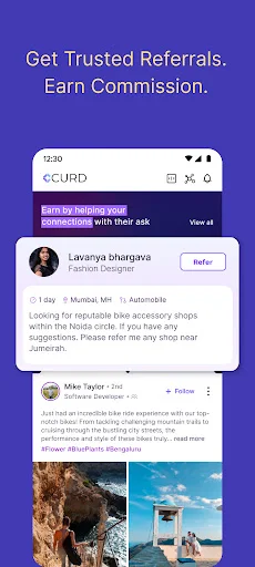 I-download ang CURD: Socialmedia. Marketplace – Referral App - Screenshot 4