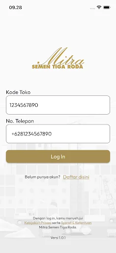 I-download ang MSTR App – Three Wheels Cement Partner App - Screenshot 1