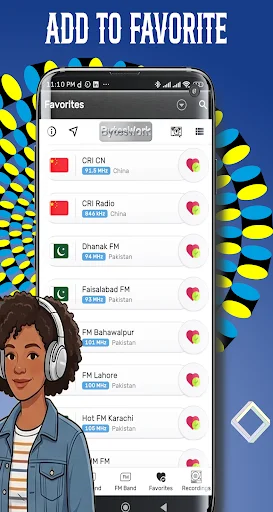 World Radio: AM, FM, HD – Makinig sa Live Radio Stations - Screenshot 3