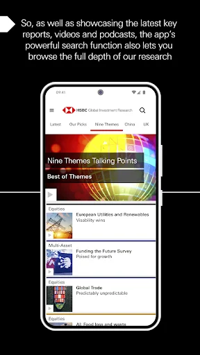I-download ang HSBC Research App – Mga Insight sa Investment - Screenshot 2
