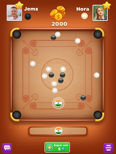 I-download ang Carrom Cricket: Disc Pool Game – Pinakamahusay na Laro - Screenshot 13