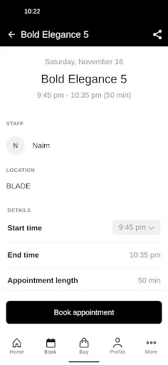I-download ang BLADE Oman – Mag-book ng Barber Appointment Online - Screenshot 3