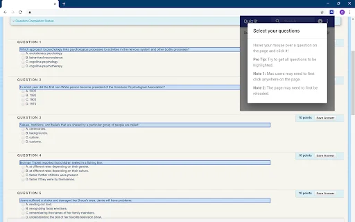 Quizwiz: Pinakamahusay na AI Homework Helper para sa mga Estudyante - Screenshot 3