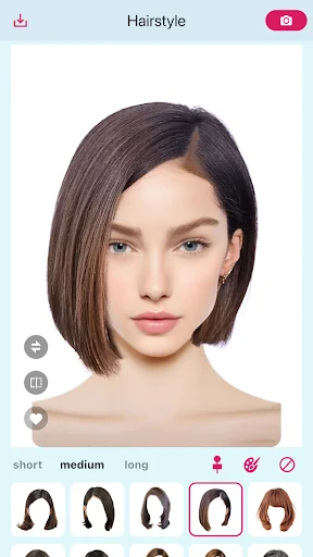 Hairstyle Try On – Baguhin ang Iyong Buhok gamit ang AI – I-download - Screenshot 2