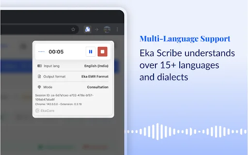 EkaScribe: AI Medical Scribe para sa mga Doktor – I-download Ngayon - Screenshot 4