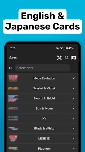 DittoDex: Pinakamahusay na Pokémon TCG Tracker at Scanner App - Screenshot 2