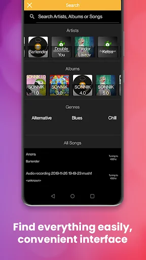 I-download ang 432 Player APK: Patugtugin ang Musika sa 432Hz/528Hz - Screenshot 6