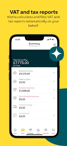 I-download ang Kletta App – Libreng Accounting at Tax Tool - Screenshot 5