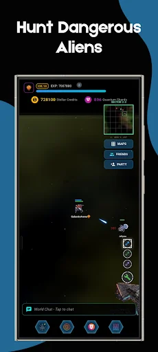 I-download ang Galactic Arena – Space War MMO | Labanan sa Kalawakan - Screenshot 2