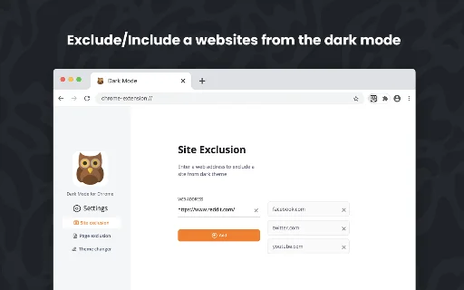 Dark Theme – Dark Reader para sa Chrome: I-activate ang Dark Mode - Screenshot 2
