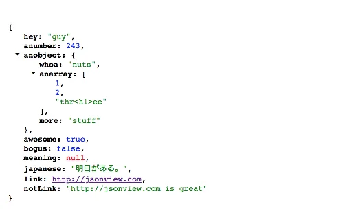 I-download ang JSONView Extension – Madaling JSON Viewer - Screenshot 1