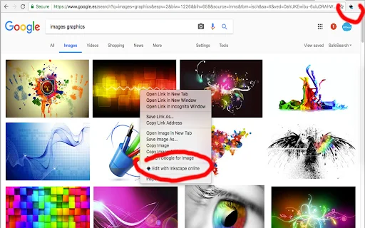 Inkscape Editor: I-edit ang Vector Graphics sa Iyong Browser - Screenshot 3