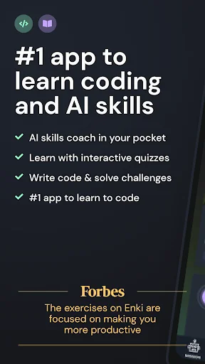 I-download ang Enki: Learn to Code – Matuto ng Programming Ngayon - Screenshot 1